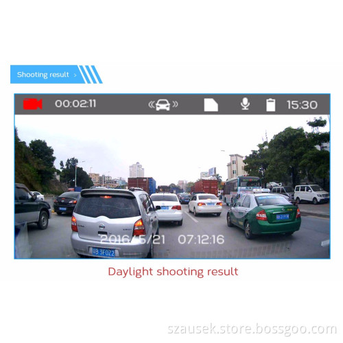 Factory directly full hd dash cam 1080p 3.0 inch g-sensor car dashboard camera with loop recording